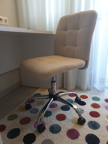 Компьютерное кресло Fiesta/Фиеста флок серый 29 фото покупателя 12