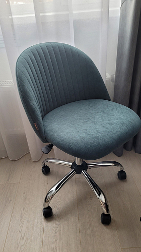 Компьютерное кресло Melody бирюзовое фото покупателя 156