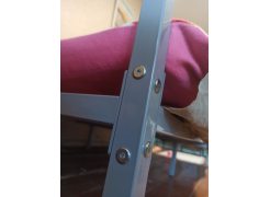 Односпальная кровать Фади 80х200 черная фото покупателя 1535