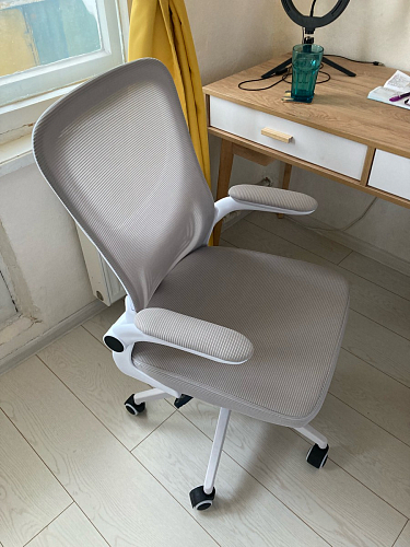 Компьютерное кресло Konfi dark gray / pink / white фото покупателя 5