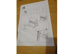 Столик сервировочный SC-5119 складной черный фото покупателя 26