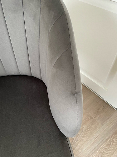 Компьютерное кресло Пард confetti silver серый / черный фото покупателя 40