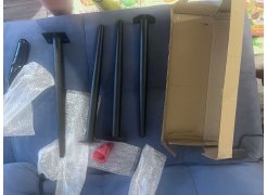 Стул на металлокаркасе Gabi 1 gray / black фото покупателя 610