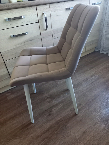 Стул на металлокаркасе Челси бирюзовый / черный фото покупателя 164