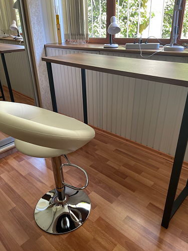 Барная стойка Дилан Лофт 120х60х110 бетон фото покупателя 71