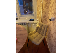 Стул на металлокаркасе Челси светло-серый / белый каркас фото покупателя 67