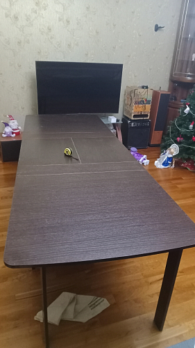 Стол обеденный раздвижной СтК7 венге фото покупателя 167