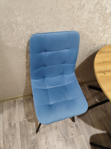 Стул на металлокаркасе Чилли горчичный / черный фото покупателя 1098