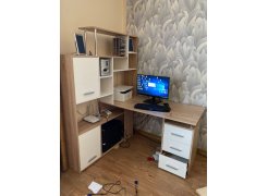 Стол компьютерный Джаз-15 белый правый фото покупателя 113