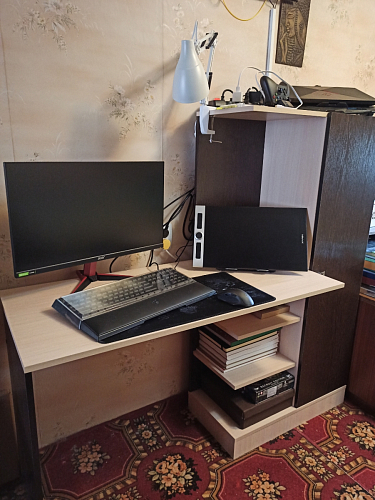 Письменный стол Квартет-6 белый фото покупателя 8