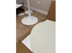 Стеклянный стол Tulip 90 black фото покупателя 36