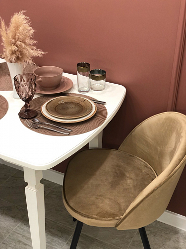 Стул на металлокаркасе Dodo blue фото покупателя 8