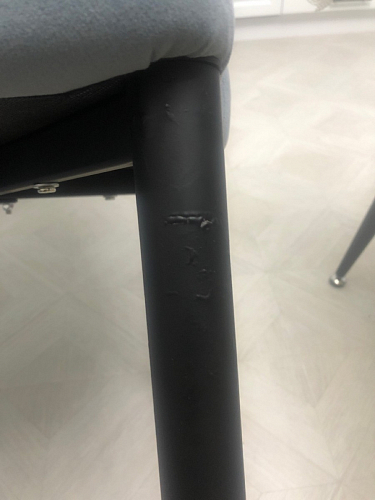 Стул на металлокаркасе Kora black / gray фото покупателя 459