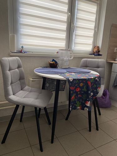 Стул на металлокаркасе Чилли бежевый / белый каркас фото покупателя 1419