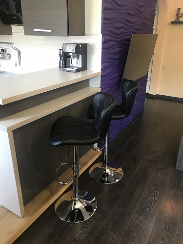 Барный стул Кадиллак серый фото покупателя 1