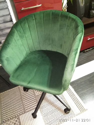 Компьютерное кресло Тибо confetti chocolate / белый фото покупателя 57