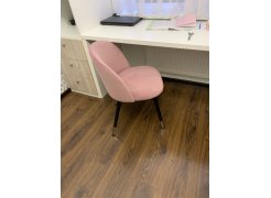 Стул на металлокаркасе Gabi 1 бежевый / черный с серебряными наконечниками фото покупателя 121