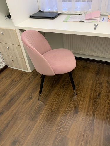 Стул на металлокаркасе Gabi gray / black фото покупателя 121