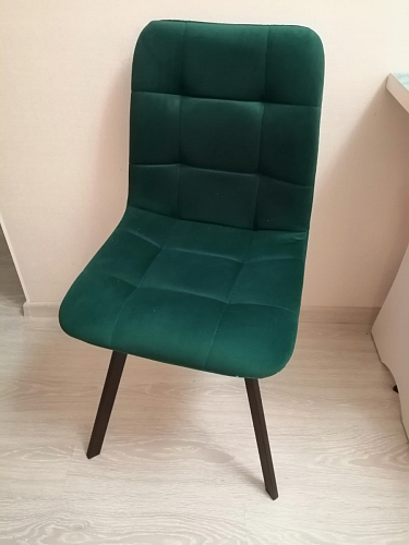 Стул на металлокаркасе Чилли бирюзовый / черный фото покупателя 1065