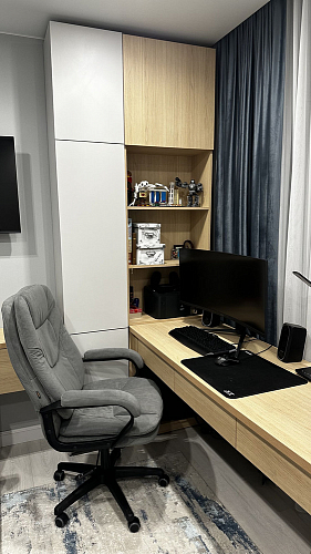 Компьютерное кресло Comfort lux серый фото покупателя 38