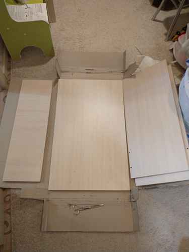 Стол письменный Kiwi белый - Уцененный экземпляр фото покупателя 85