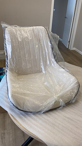 Стул на металлокаркасе Seda black / light gray фото покупателя 18