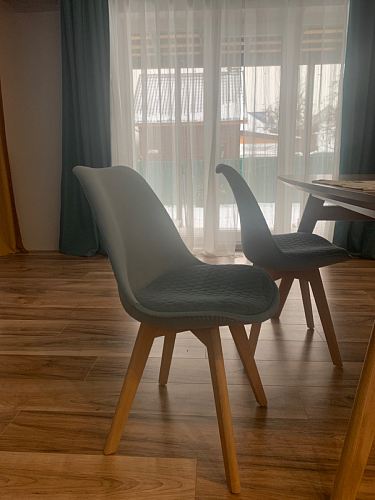 Стул Bonuss blue / wooden legs фото покупателя 19