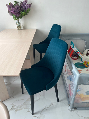 Стул на металлокаркасе Kora white / gray фото покупателя 388