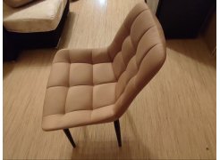 Стул на металлокаркасе Челси светло-серый / белый каркас фото покупателя 94