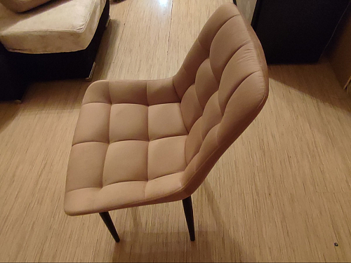 Стул на металлокаркасе Челси К бирюзовый / черный фото покупателя 94