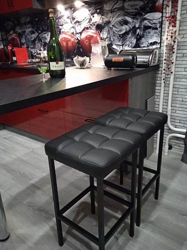 Барный стул Лофт линкольн белый / белый матовый фото покупателя 192