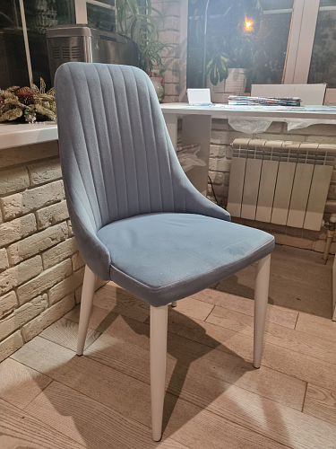 Стул на металлокаркасе Kora green / black фото покупателя 242