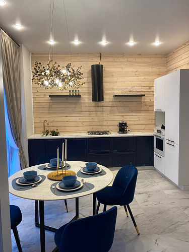 Стул на металлокаркасе Gabi dark beige / black / silver фото покупателя 17