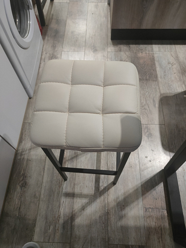 Барный стул Лофт линкольн белый / белый матовый фото покупателя 120