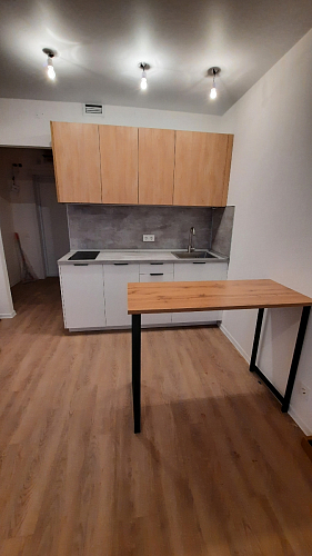 Барная стойка Дилан Лофт 120х40х90 бетон светлый фото покупателя 95