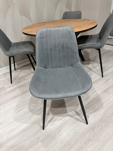 Комплект стульев Седа К 4 шт латте / черный фото покупателя 82