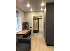 Письменный стол Леон Лофт бетон / черный матовый фото покупателя 195