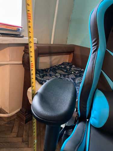 Компьютерное кресло Racer черное / оранжевое фото покупателя 145