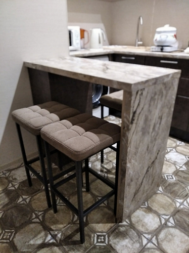 Барный стул Лофт катания минт / белый матовый фото покупателя 181