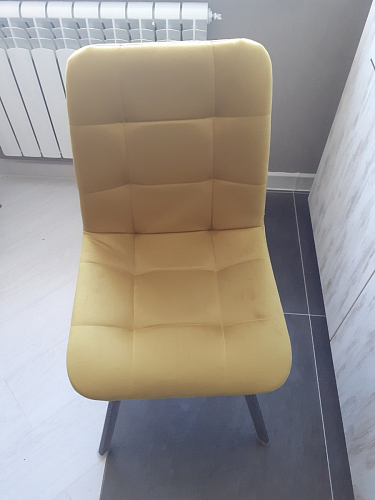 Комплект стульев Чилли 2 шт бежевый / черный фото покупателя 1168