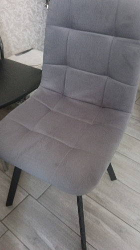 Комплект стульев Чилли 4 шт бежевый / черный фото покупателя 457