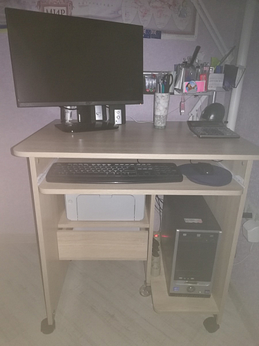 Компьютерный стол КСТ-10.1 Венге  - Уцененный экземпляр фото покупателя 18