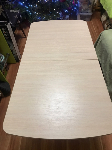 Стол-книжка СтК6 венге / дуб молочный высота 54 см фото покупателя 87