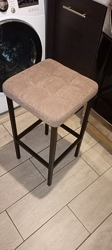 Барный стул Лофт линкольн белый / белый матовый фото покупателя 223