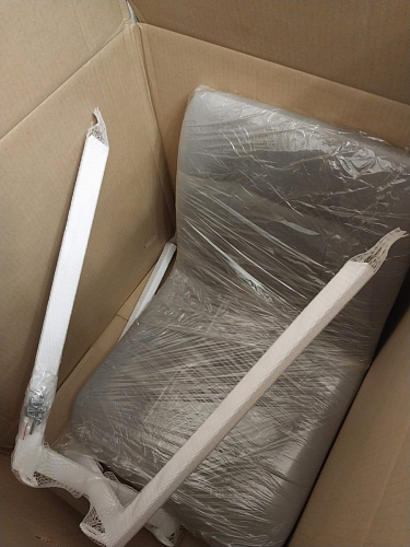 Стул на металлокаркасе Чилли К черный / зеленый фото покупателя 103