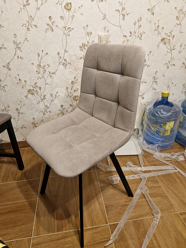 Стул на металлокаркасе Чилли зеленый / белый каркас фото покупателя 536