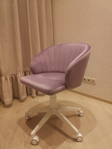 Компьютерное кресло Пард confetti silver серый / черный фото покупателя 109