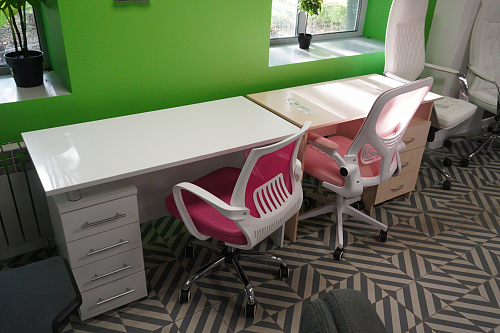 Компьютерный стол КСТ-106.1 Белый из шоурума 1