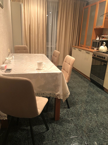 Стул на металлокаркасе Чилли синяя ткань / белый фото покупателя 1043