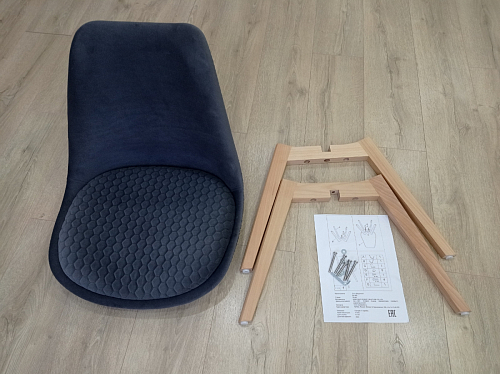 Стул Bonuss велюр coral фото покупателя 138